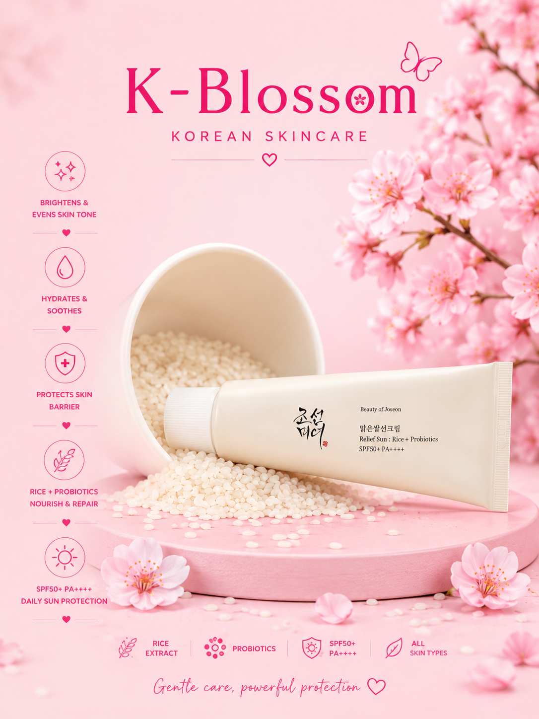 Beauty of Joseon Relief Sunrise + Probiotics SPF50+++