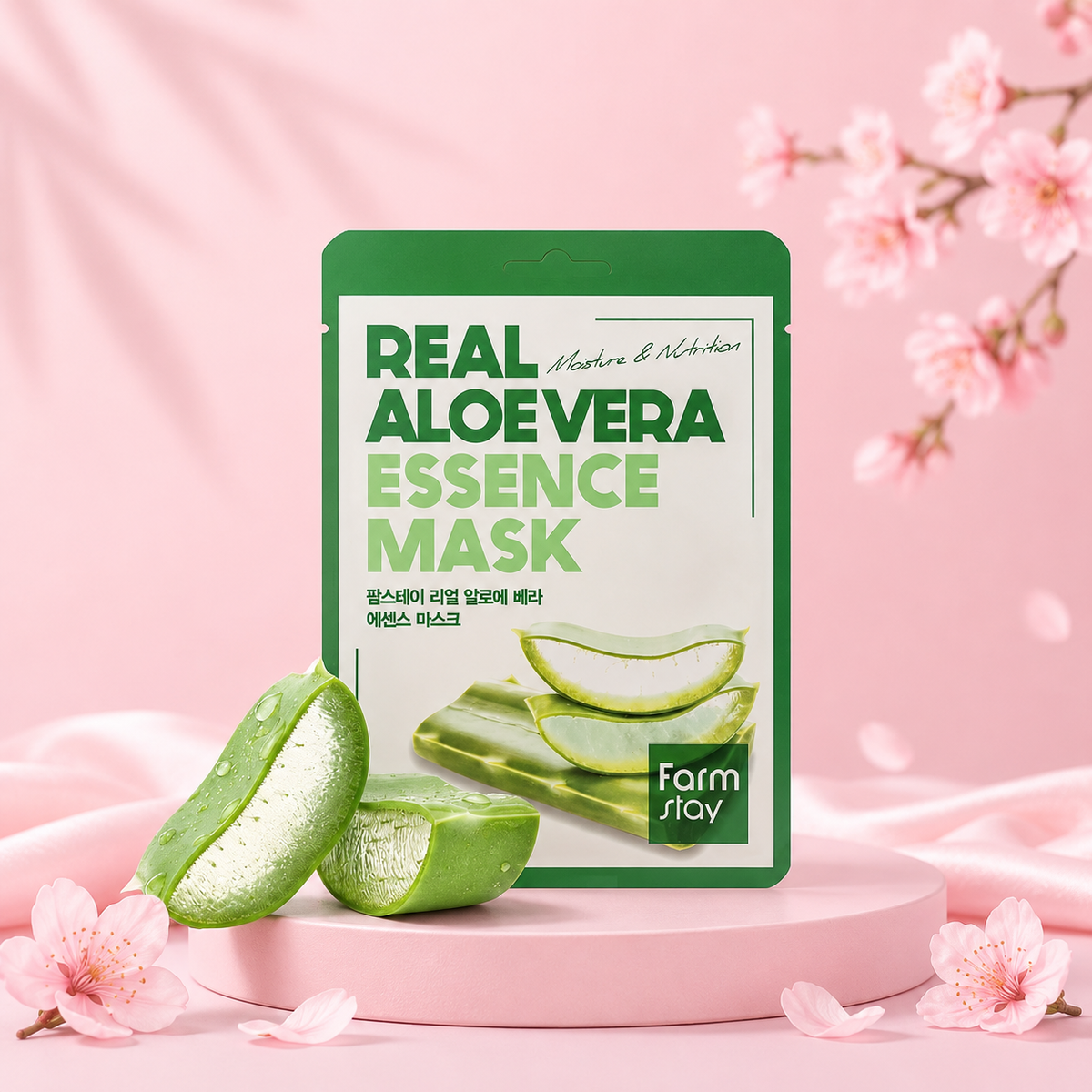 Farmstay Real Aloe Vera Face Mask 23ml