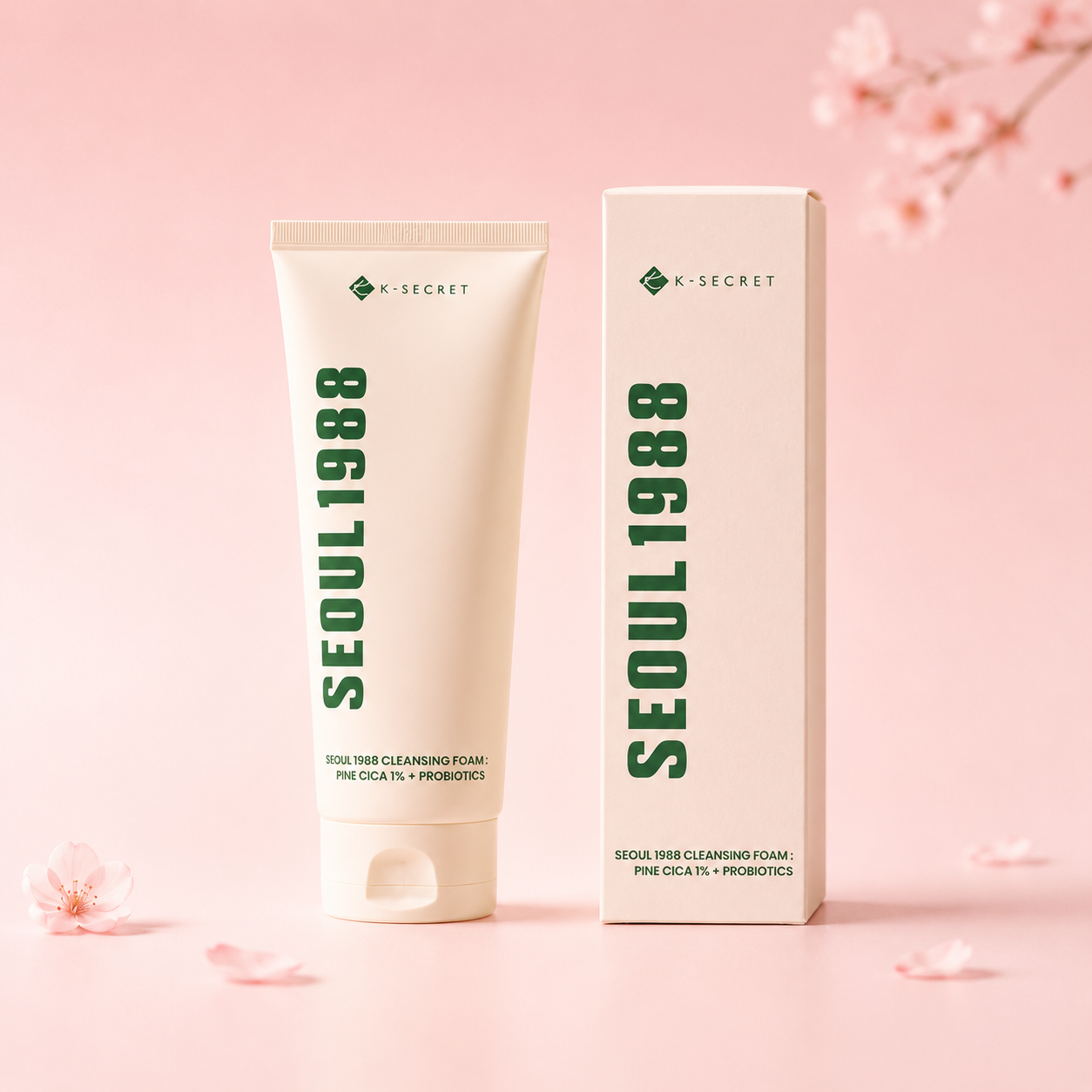 Ksecret Seoul 1988 Cleansing Foam Pine Cica 1 Probiotics 150 ml