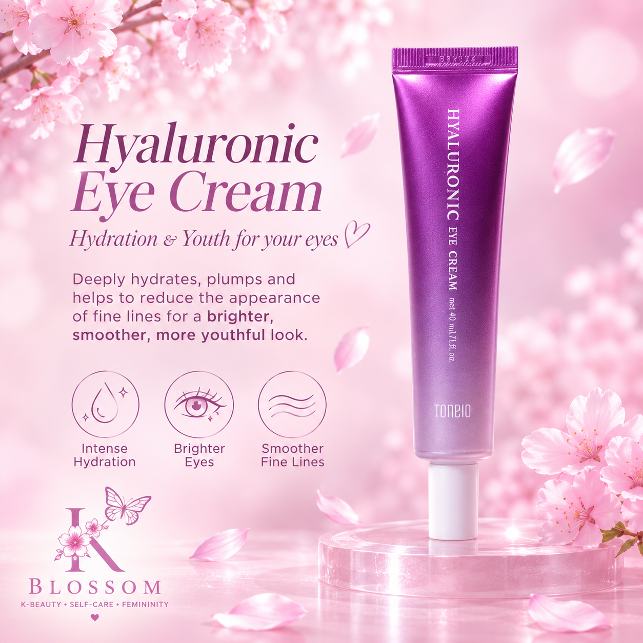 Tenzero Hyaluronic Acid Eye Cream