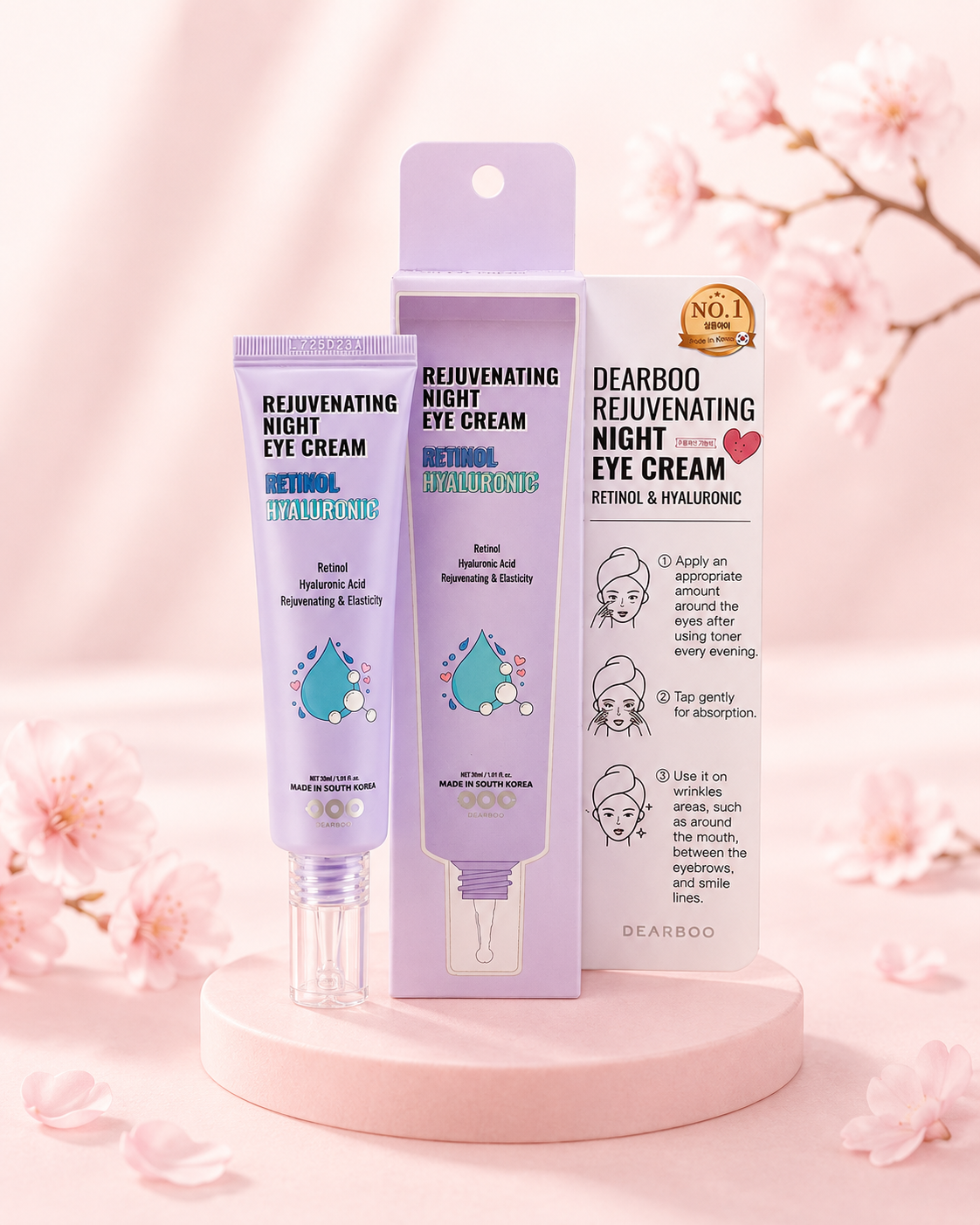Dearboo Rejuvenating Night Eye Cream