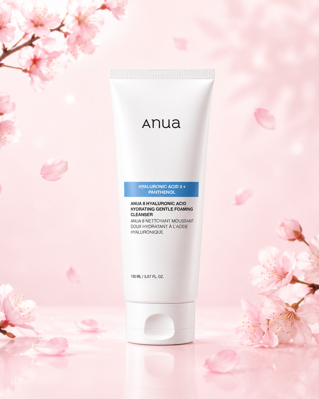 Anua 8 Hyaluronic Acid Hidrating Gentle Foaming Cleanser