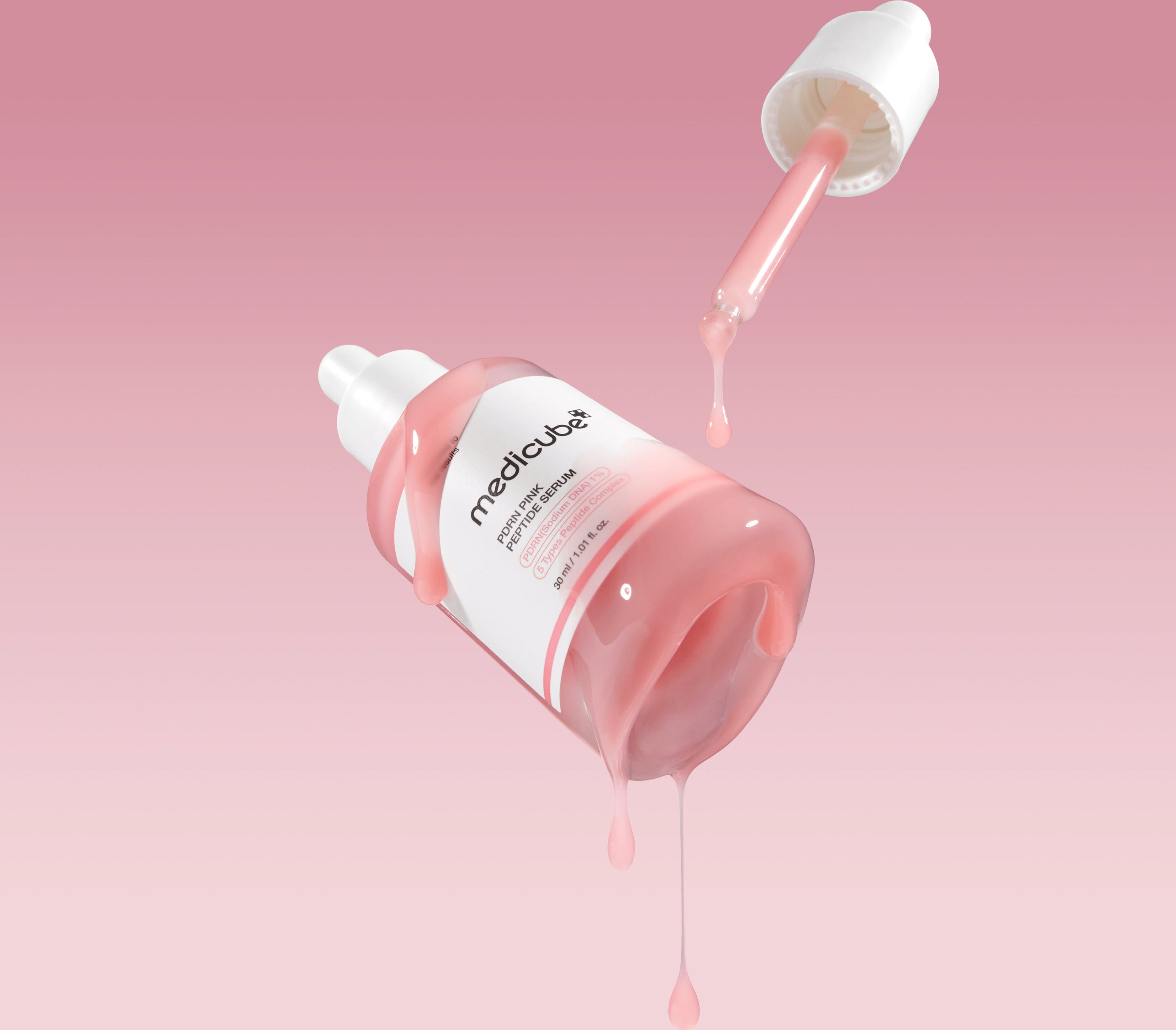 The Medicube PDRN Pink Peptide Serum 30ml