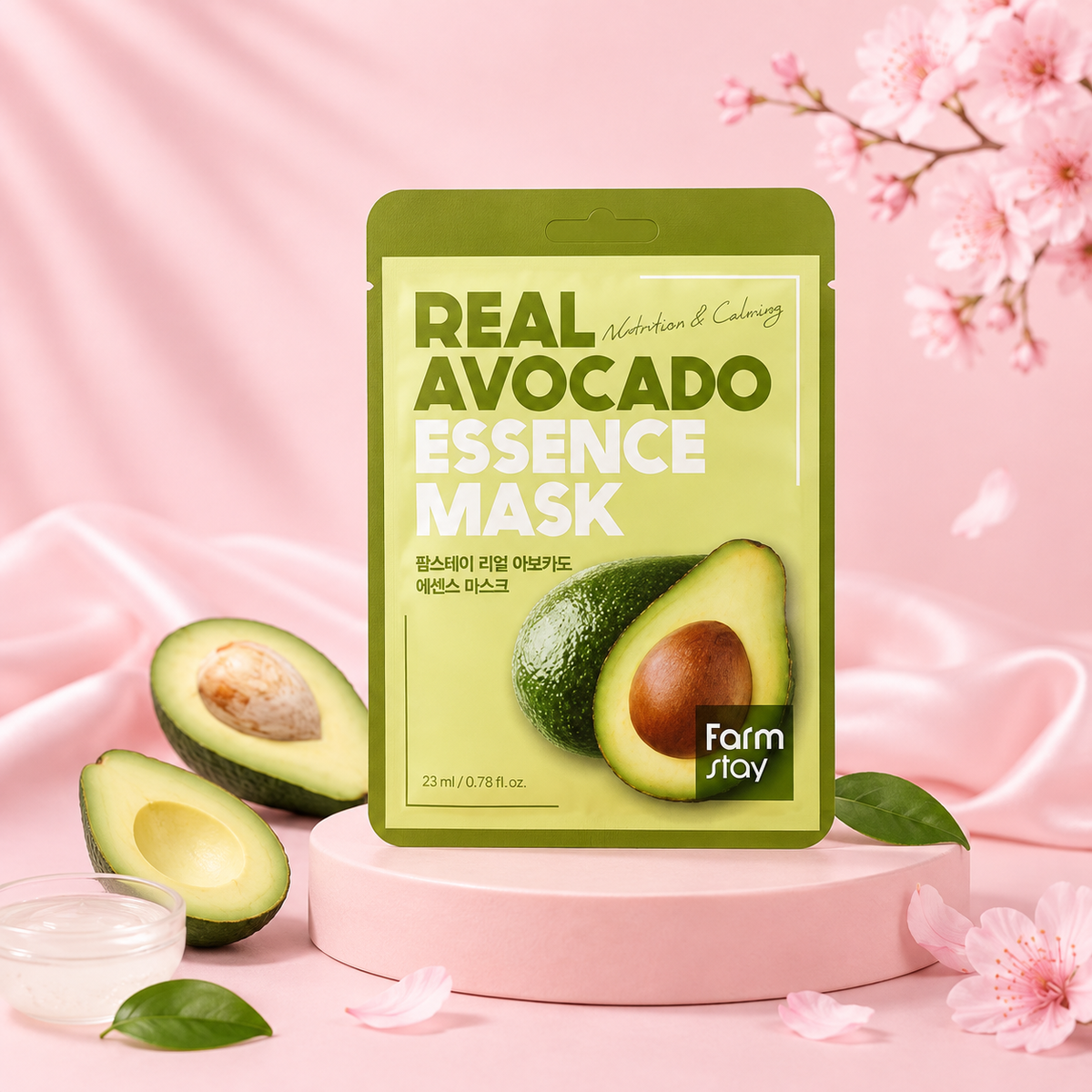 Farmstay Real Avocado Essence Mask 23ml