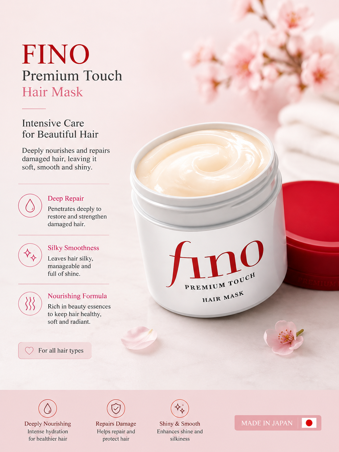 Fino Premium Touch Hair Mask 230g