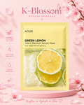 Anua Green Lemon Vita C Belmish Serum Mask 25ml, 1 piece